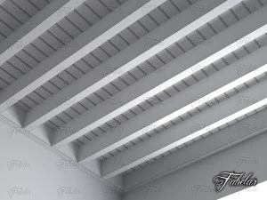 plafond 01 Modèle 3D