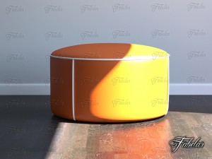 pouf 04 3D-Modell