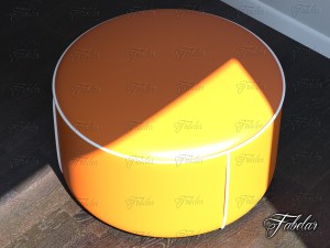 pouf 04 3D-Modell