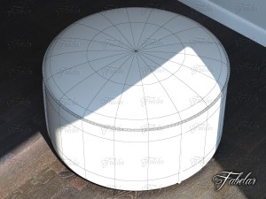 pouf 04 3D-Modell