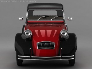 citroen 2cv charleston Modelo 3D