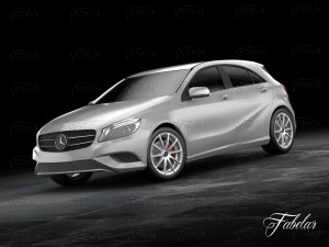 mercedes a class w176 3D Модель