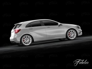 mercedes a class w176 3D Model