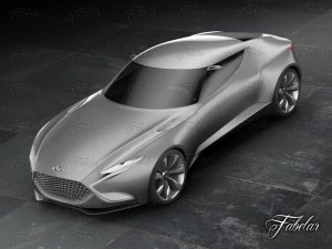 hyundai hnd-9 concept 3D Model
