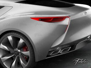 hyundai hnd-9 concept 3D Model