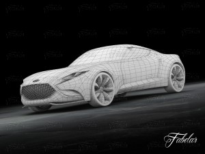 hyundai hnd-9 concept 3D Model