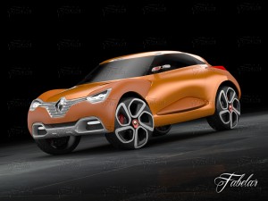 renault captur concept 3D Model