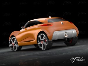 renault captur concept 3D Model