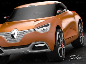 renault captur concept 3D Model