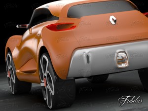 renault captur concept 3D Model