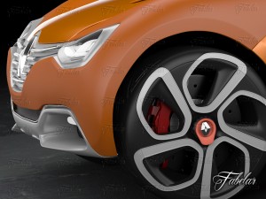 renault captur concept 3D Model