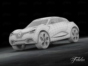 renault captur concept 3D Model