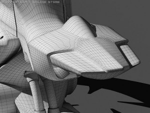 honda v4 concept bike Modello 3D