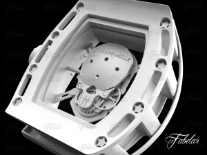 tourbillon skull rm052 no textures Modelo 3D