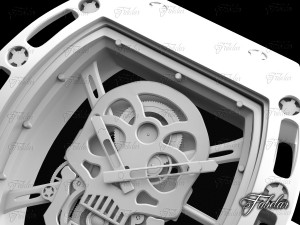 tourbillon skull rm052 no textures Modelo 3D