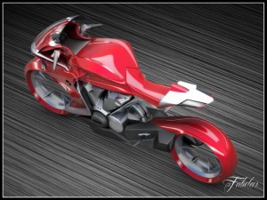 honda v4 concept vray 3D Model
