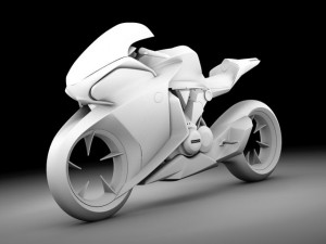 honda v4 concept vray 3D Model