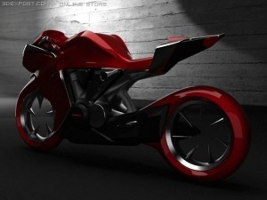 honda v4 concept vray 3D Model