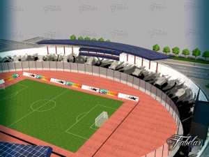 Stadium 02 environment 3D Модель