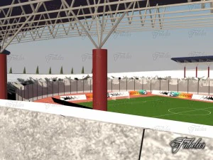 Stadium 02 environment 3D Model