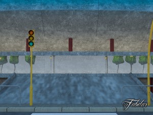 Stadium 02 environment 3D Модель