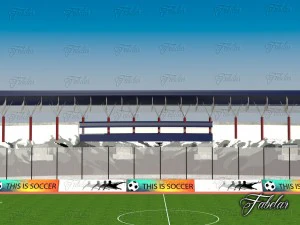 Stadium 02 environment 3D Model