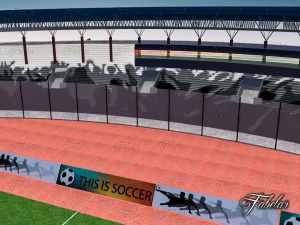 Stadium 02 environment 3D Model