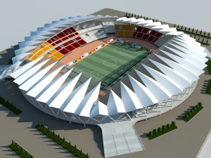 stadium 03 3D-Modell