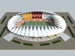 stadium 03 3D-Modell
