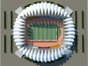 stadium 03 3D-Modell
