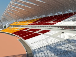 stadium 03 3D-Modell