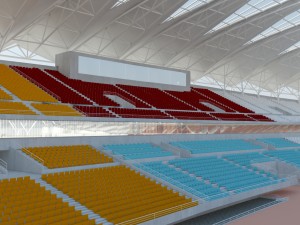 stadium 03 3D-Modell