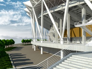 stadium 03 3D-Modell