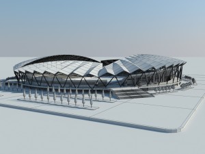 stadium 03 3D-Modell