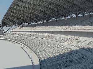 stadium 03 3D-Modell