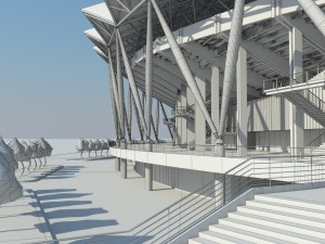 stadium 03 3D-Modell