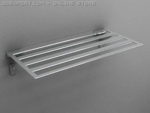 towel racks collection 3D Model
