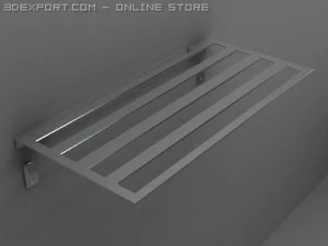 towel racks collection 3D Model