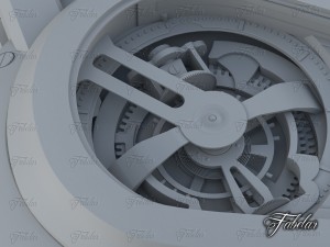 Harry winston histoire tourbillon 3 no mat Model 3D