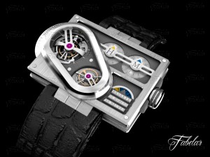 harry winston historie tourbillon 3 3D Model