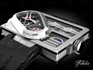 harry winston historie tourbillon 3 3D Model
