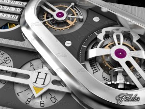 harry winston historie tourbillon 3 3D Model