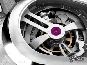 harry winston historie tourbillon 3 3D Model
