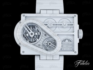 harry winston historie tourbillon 3 3D Model