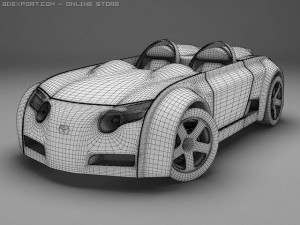 toyota cs s 3D Модель