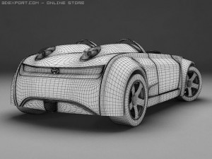 toyota cs s 3D Модель
