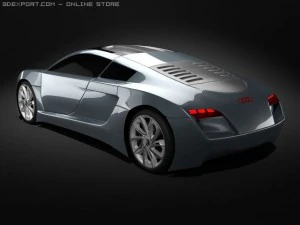 audi rsq evolution 3D Model
