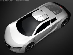 audi rsq evolution 3D 모델