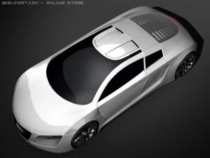 audi rsq evolution 3D Model