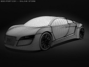 audi rsq evolution 3D 모델